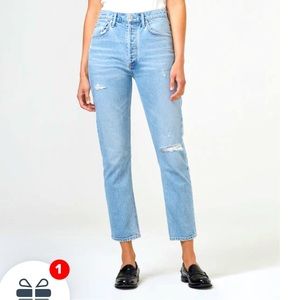 Citizens of humanity Jolene, high rise vintage straight, blue Jay wash sz 26